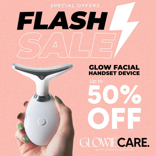 Micro-Glow Facial Enhancement Handset - Sale ends midnight - Glowiecare